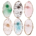 thumbnail image 1 of Shisuyan Nail Art Palettes Assorted Color 6Pcs 1.97X1.10X0.39Inch Resin, 1 of 9