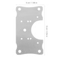 thumbnail image 2 of 10pcs Hinge Repair Plates Stainless Steel Hinge Repair Brackets for Cabinets (Screws Included), 2 of 8