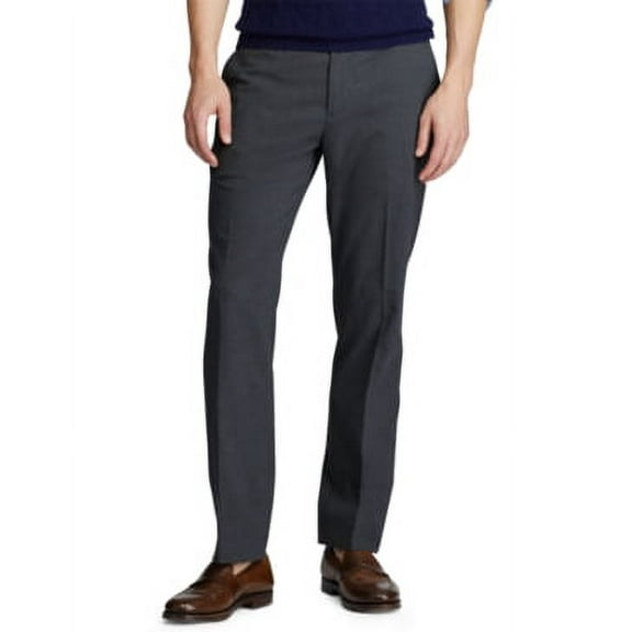 Polo Ralph Lauren DARK GREY HEATHER Straight-Fit Stretch Chino Pants, US 32x30