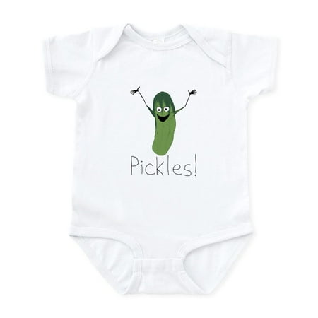 

CafePress - Pickles! Body Suit - Baby Light Bodysuit Size Newborn - 24 Months