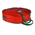 thumbnail image 4 of Organizador de bolsa de Almacenamiento perfecl Bolsa de corona Artificial impermeable roja con cremallera 30 pulgadas, 4 of 8
