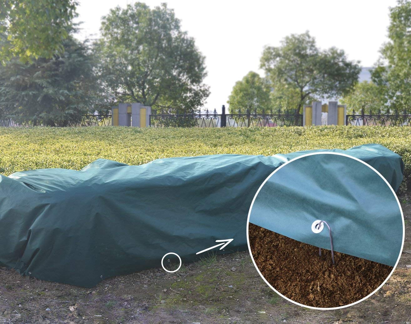 Agfabric Warm Worth SuperHeavy Floating Row Cover & Plant Blanket Kit