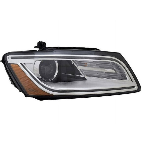 Right Headlight Assembly - Compatible with 2013 - 2017 Audi Q5 Sport Utility 2014 2015 2016