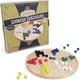 thumbnail image 1 of Chinese Checkers Brybelly, madera totalmente natural con canicas de madera, 1 of 5
