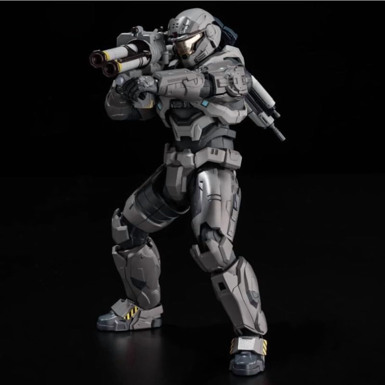 Spartan-B312 Figure Hold A Gun Movable Replacement Spartan-B312 Anime Figures 18cm/7.1inch Handmade PVC Cartoon Manga Game Character Craft Gift