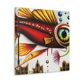 thumbnail image 2 of Killifish in Moonlight - Canvas, 2 of 10