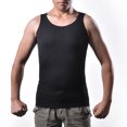 thumbnail image 2 of Men's Body Shaper For Men Slimming Vest Tummy Waist Lose Weight Compression Shirt Size: XL, 2 of 6