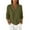 Army Green, variant on Oversized Hooded Sweater for Women Chunky Knit V-Neck Long Sleeve Pullover (Army Green, M)