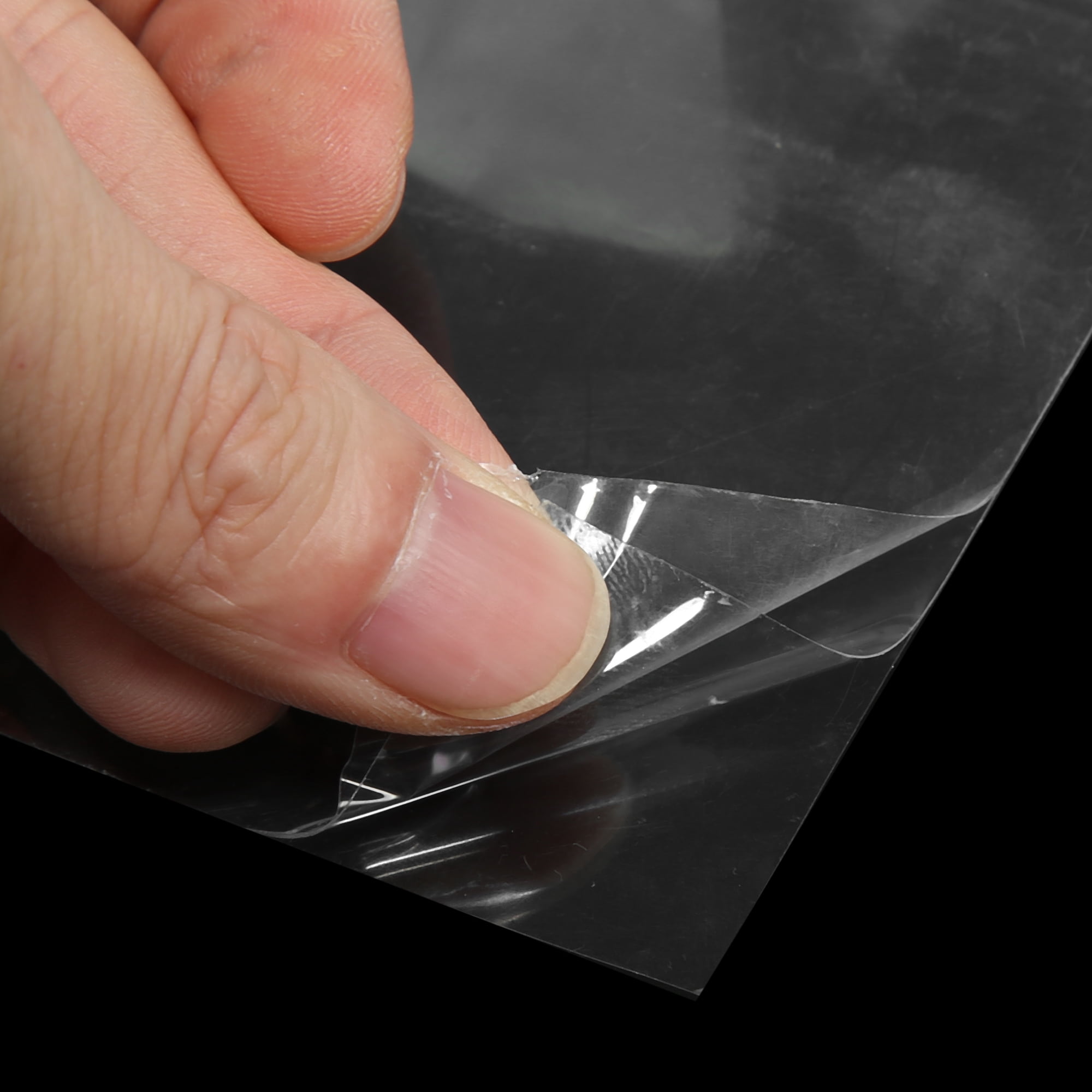 Unique Bargains Clear Vinyl Wrap Sheet Car Paint Protection Film Cover Decal 4" x 197"