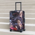thumbnail image 6 of Rateoe Astronaut In Cosmic Garden Printed Luggage Cover, Suitcase Protector Fits 18-32 Inch Luggage-, 6 of 7