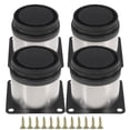 thumbnail image 1 of PTOOTP patas redondas ajustables de acero inoxidable para muebles de cocina, 1 of 7