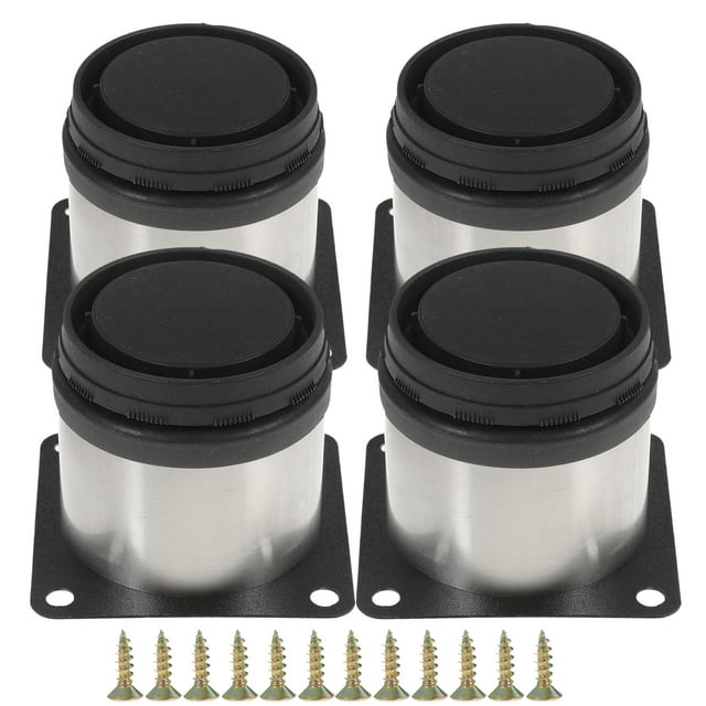 PTOOTP patas redondas ajustables de acero inoxidable para muebles de cocina