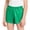Green-shorts, variant on 2-11 Year Girls Elastic Waist Shorts, Sports Stretch Layering Workout Bottoms, Summer Outdoor Exercise Comfy Shorts
