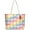 Chalk Multi, variant on Coach (CH329) Khaki Red Wild Strawberry Coated Canvas City Tote Shoulder Handbag