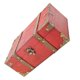 thumbnail image 2 of Cofre del tesoro Bling Bling Caja de Madera rectangular Vintage con esquinas reforzadas, 2 of 12