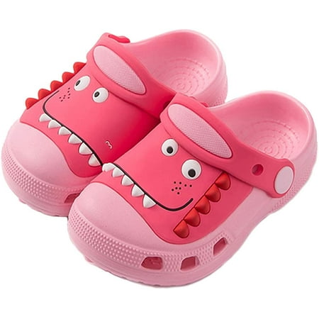 

Kids Dinosaur Clogs Slippers Girls Boys Toddlers Little Cute Garden Water Shoes Cartoon Slides Sandals Beach Slipper