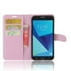 Housse de Protection de Téléphone Portable de Luxe à la Mode en Cuir PU Flip Type Housse Complète pour Samsung Galaxy – image 4 sur 9