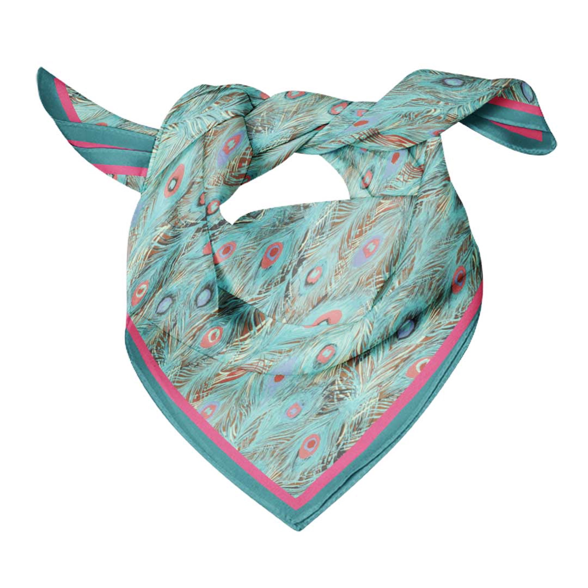 Bimba Womens Rectangular Printed Cotton Voile Scarf Neck Head Wrap