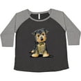 thumbnail image 3 of Inktastic Little Gent Yorkie Women's Plus Size T-Shirt, 3 of 5
