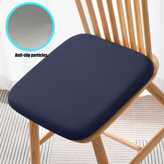 HCBY Ergonomic Memory Foam Seat Cushion, Donut Pillow for Back & Tailbone Pressure Relief, Non-Slip Office Chair Cushion for Car and Wheelchair (Blue,13.7"x13.7"x1.38")
