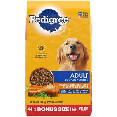 Pedigree 44 lb Complete Nutrition Chicken and Vegetable Adult Dog Food