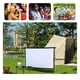 thumbnail image 1 of Pantalla de proyector BuyWeek 16:9 para exteriores con Eficiencia maximizada, 1 of 14