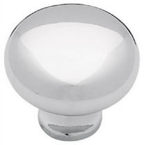 1.25" Chrome Round Cabinet Knob, Brainerd, P50150H-CHR-C5