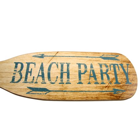 Wooden Tiki Bar - Wood Beach Party Oar Wooden Boat Paddle Sign Tiki Room/Bar/Pub/Summer Home Decor