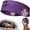 CrystalPurple, variant on Sleep Headphones Headband, Headband Headphones for Sleeping, Soft Long Time Play Sleeping Headsets with Built in Speakers for Workout,Running,Yoga,Travel