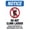 Warning Sign 6, variant on Do Not Climb In Or Around Dumpster Sign 8"x12" - Prohibition Security Metal for Business Home Outdoor Indoor Road Yard Garage Street Wall