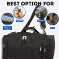 thumbnail image 6 of J World Copper 45L Duffel Bag - Black, 6 of 6