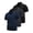 Z464, variant on SPEEDRUN 3 Pack Polo Shirt for Men's and Big Men's, Dry Fit Casual Shirts with Pocket Polo Shirts with Contrast Collar, Sizes 3XL