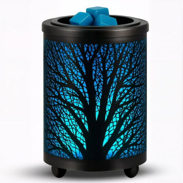 Calentador eléctrico para derretir cera Leyoue PTC Heating, 7 colores LED