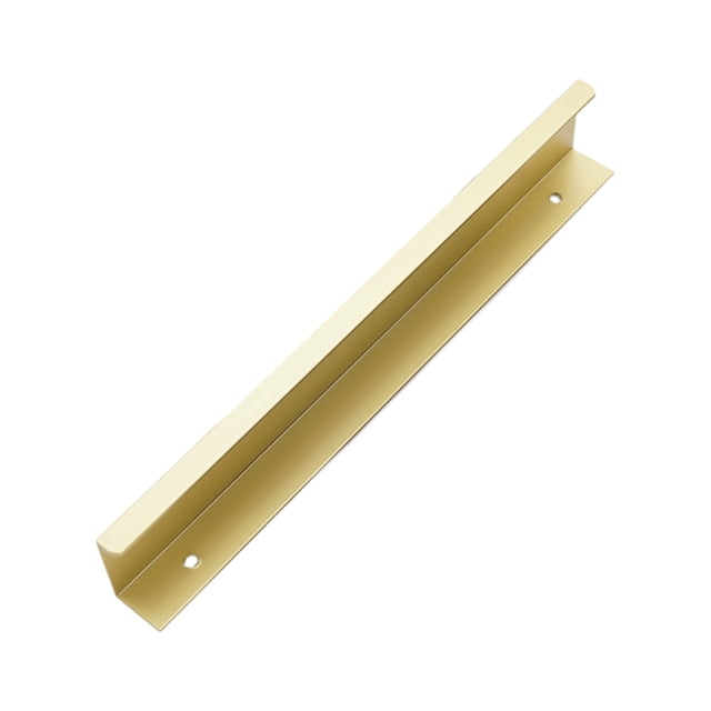 Wosthever Tiradores para muebles de superficie lisa, fáciles de instalar y fabricados con aleación de aluminio, resistentes y duraderos Decoración del hogar Oro