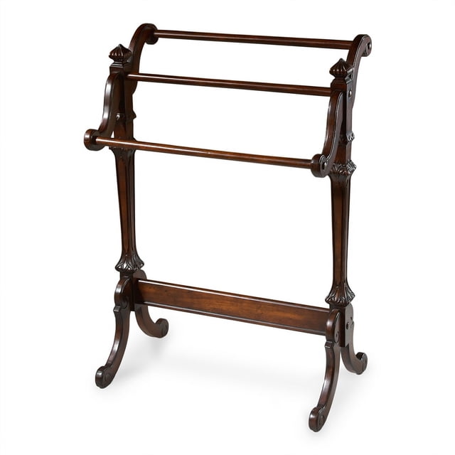 Butler Specialty Company Newhouse Wood Blanket / Quilt Rack - Cherry