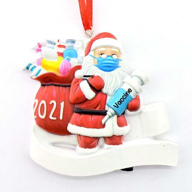 Cubierta De La Cara Del Día De Navidad Colgante De Muñeco De Nieve Adornos Lindos Decoración De Árbol De Navidad Para Navidad Kearding AP005839-00