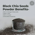 thumbnail image 5 of Pride of India Premium Black Chia Seeds Powder, 1 lb, 5 of 8