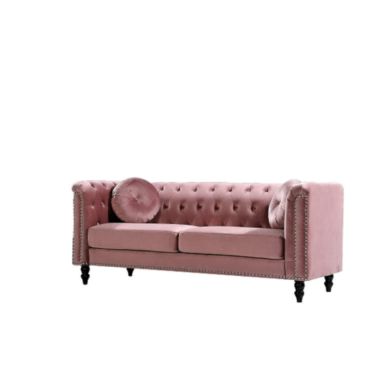 Velvet - Funda Sofa L Derecho Old Pink