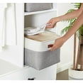 thumbnail image 3 of DECOMOMO 6-Packs Large Foldable Storage Bin W/Handles| Great For Organizing Shelf Nursery Home Closet & Office, 3 of 7