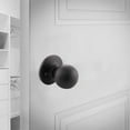 thumbnail image 2 of Design House Ball Interior Non-Turning One-Sided Dummy Door Knob, Matte Black, 2 of 14