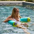 thumbnail image 1 of Big Joe Noodle Sling w/Tabs, Aqua/Lime, 1 of 5