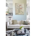 thumbnail image 4 of MuralMax Personalized Family Tree Canvas Wall Art - Wedding Bridal Shower Decor Gifts For Friends - Milestone Quote With Custom Name & Date - Unique Bride & Groom Presents - Beige - Size 11x14, 4 of 6
