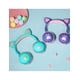 thumbnail image 2 of Audífonos Kawaii Bluetooth Diadema LED Rosa Petukita Box Kawaii, 2 of 3