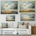 thumbnail image 4 of Designart "Lighthouse on the Coast III" Coastal Wall Art - Coastal Brown Coastal Light House Bedroom Canvas Wall Art, 4 of 4