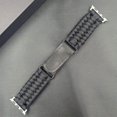 thumbnail image 1 of Adecuado para correa de Apple Watch Correa de reloj deportiva de nailon tejida con cuerda tipo paraguas para Apple Watch de 38/42/40/44 mm, 1 of 6