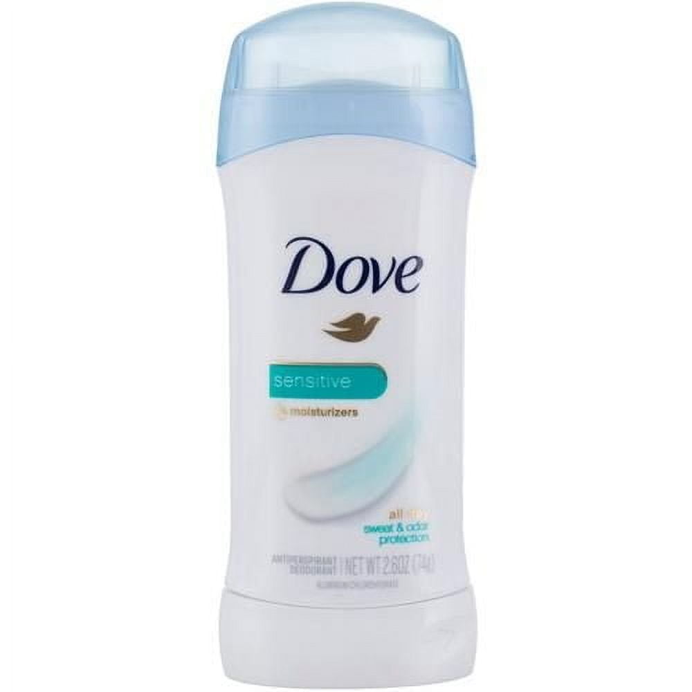 Dove Anti-Perspirant Deodorant, Sensitive Skin 2.60 Oz (Pack Of 12)