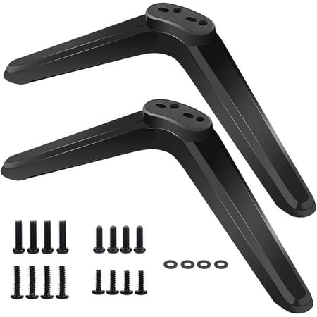 TV Base Stand for TCL Smart TV, TV Stand Legs for TCL Roku TV, TV Pedestal Feet with Screws for 27 28 29 30 32 37 40 55