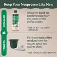 thumbnail image 2 of Roobi Trousse de Détartrage et de Nettoyage Compatible avec Nespresso Originaline. Comprend 1 Bouteille de Solution de Détartrage, 12 Comprimés Nettoyants et 1 P Réutilisable, 2 of 9