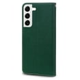 thumbnail image 7 of Allytechgroup Magnetic Kickstand Card Slots Shockproof PU Leather Flip Wallet Cell Phone Case with Wrist Strap for Samsung Galaxy S24 FE, Darkgreen, 7 of 7