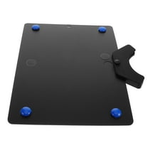 WEUVEB Black Plastic Trumpet Stand Instrument Hanger with Music Page Holder for Brass Instruments